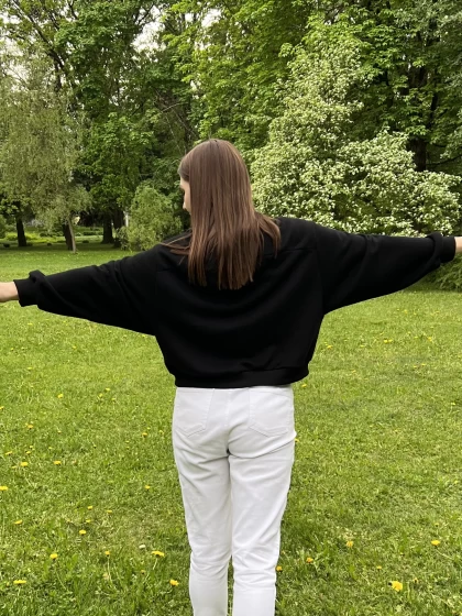 Бомбер женский 251-3Д трехнитка