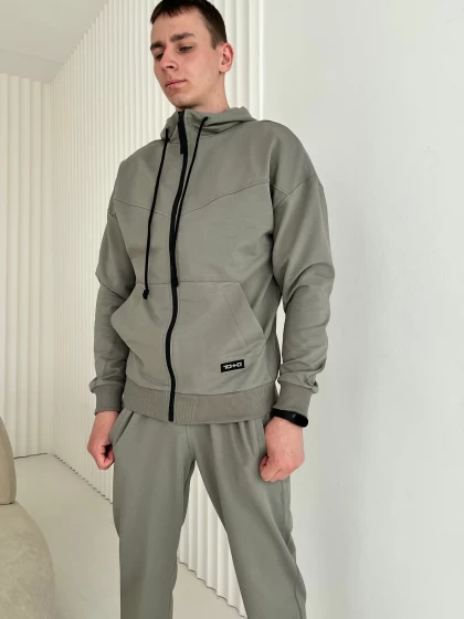 Худи мужское 204-2ФТ двухнитка