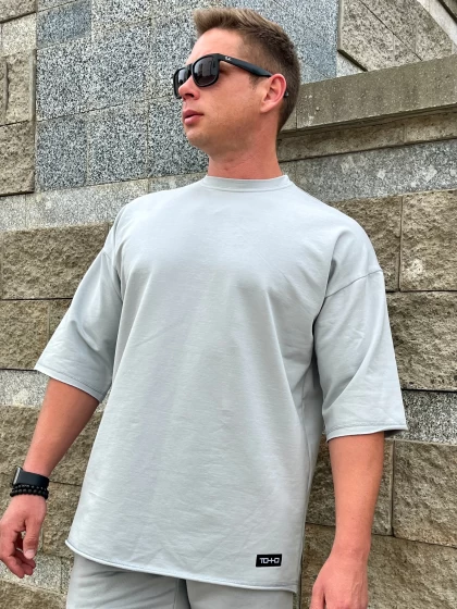 Футболка мужская оверсайз 173-1ФТ двухнитка