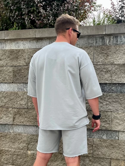 Футболка мужская оверсайз 173-1ФТ двухнитка