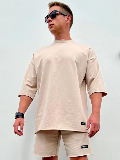 Футболка мужская оверсайз 173-1ФТ двухнитка