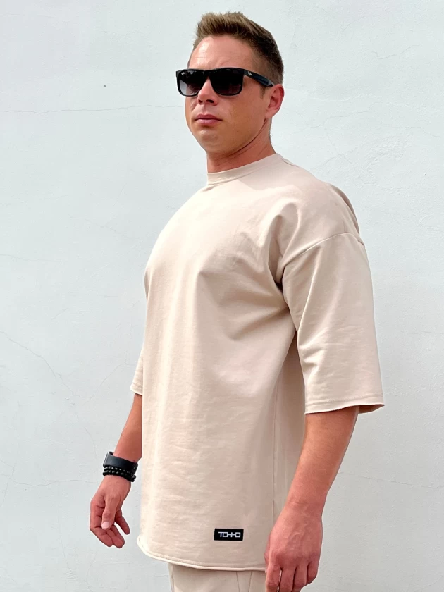 Футболка мужская оверсайз 173-1ФТ двухнитка