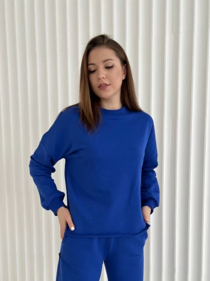 Свитшот женский оверсайз 210-3Д трехнитка