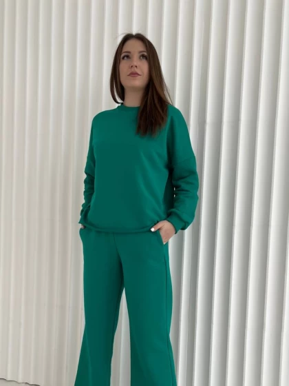 Свитшот женский оверсайз 210-3Д трехнитка