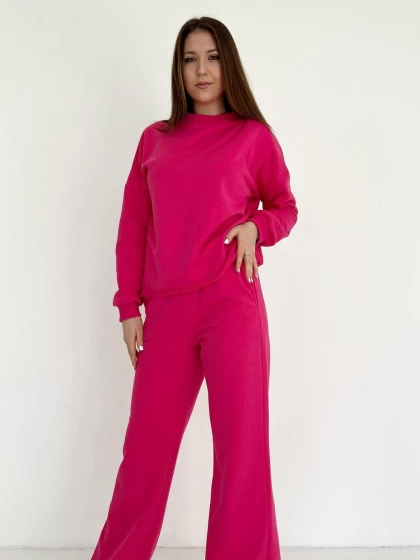 Свитшот женский оверсайз 210-3Д трехнитка