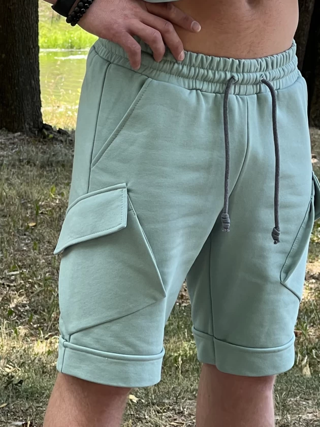 Шорты мужские 260-3Д трехнитка