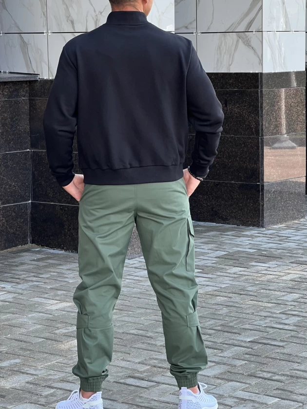 Бомбер мужской 241-3MД трехнитка