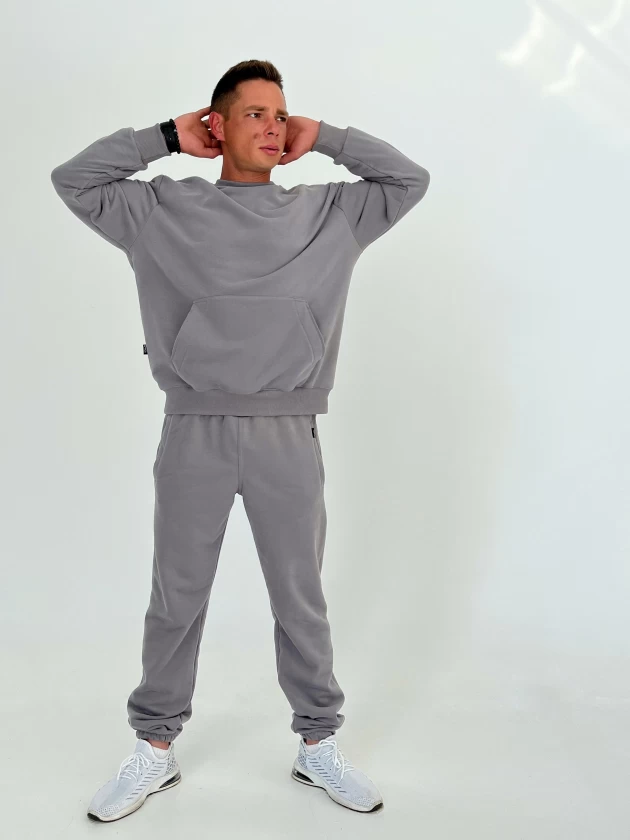 Костюм 261-3Б 312-3Б трехнитка с бархатным...