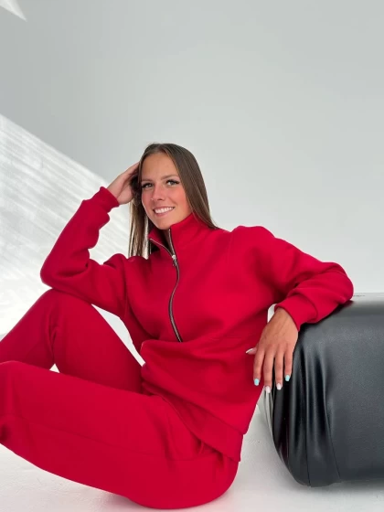 Толстовка женская 264-3Д трехнитка