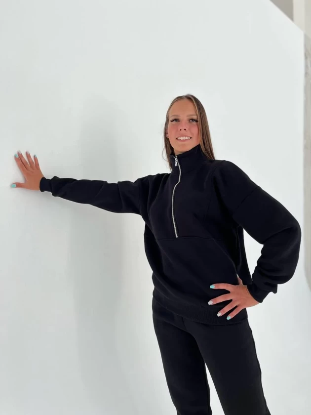 Толстовка женская 264-3Д трехнитка