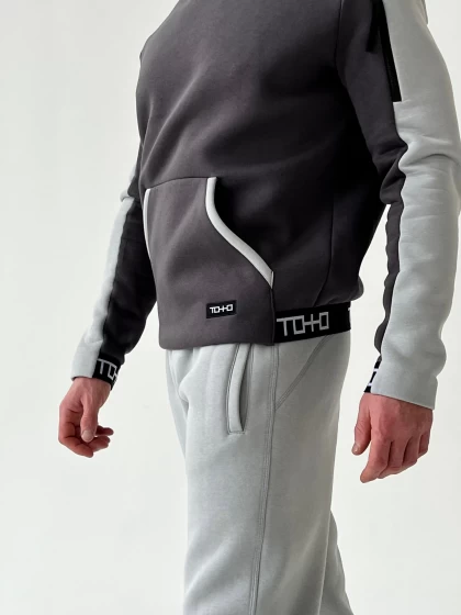 Худи мужское 158-3Н трехнитка с начесом