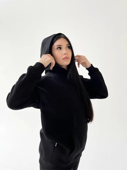 Худи женское оверсайз 191-3Н трехнитка с начесом