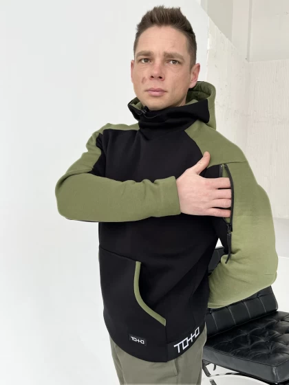 Худи мужское 158-3Н трехнитка с начесом