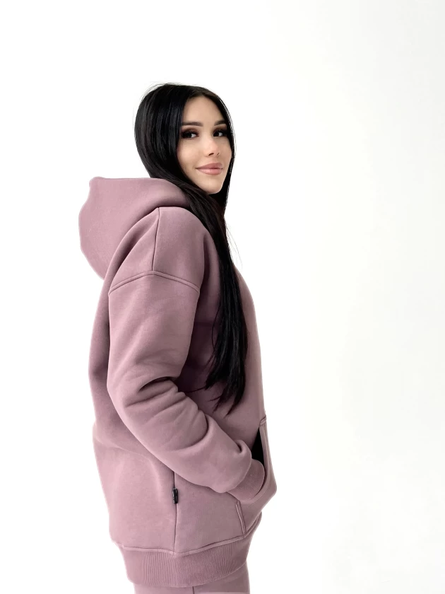 Худи женское оверсайз 191-3Н трехнитка с начесом
